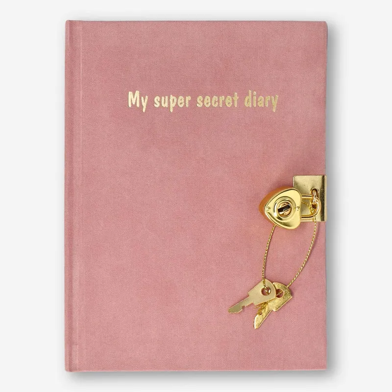 Diary with lock