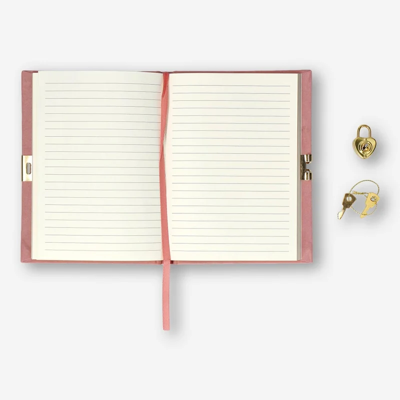 Diary with lock