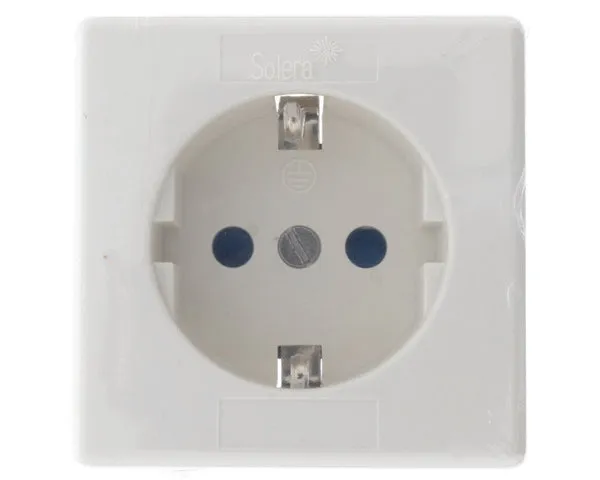 Base da Superficie Schuko Bianca 16A 250V | AS07101