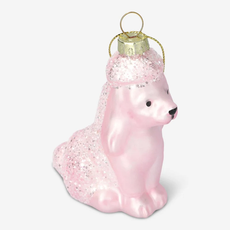 Christmas bauble. Poodle