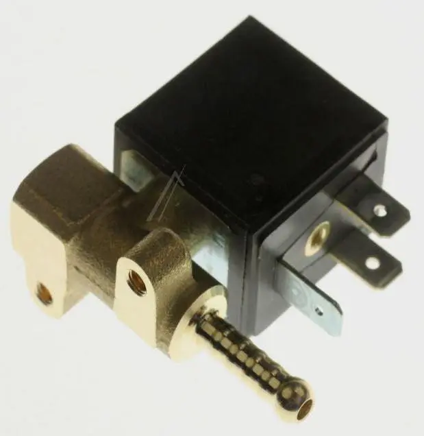 Elettrovalvola 2 vie con raccordo dritto 24v dc 10w macchina da caffe' Saeco intelia