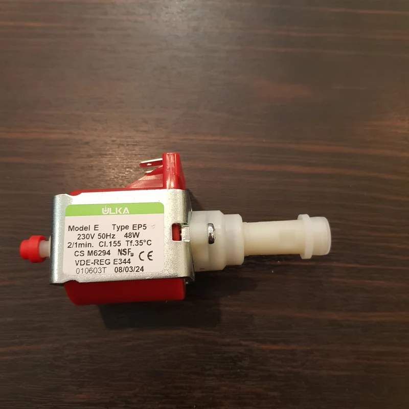 Elettro pompa per macchine da caffè EP4, 48w, 230v, rossa Ulka