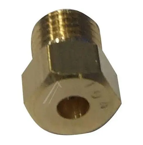 Dado 1-8 gas per tubo teflon d 6 in ottone Saeco