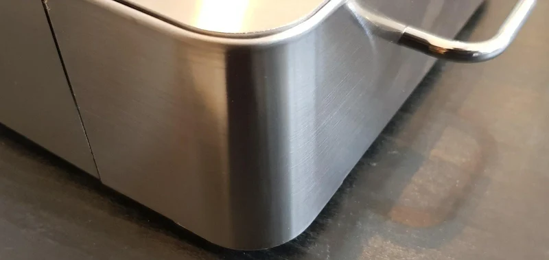 Battifondi e cassetto in acciaio inox per macchina da caffè Lelit