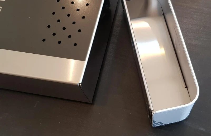 Battifondi e cassetto in acciaio inox per macchina da caffè Lelit