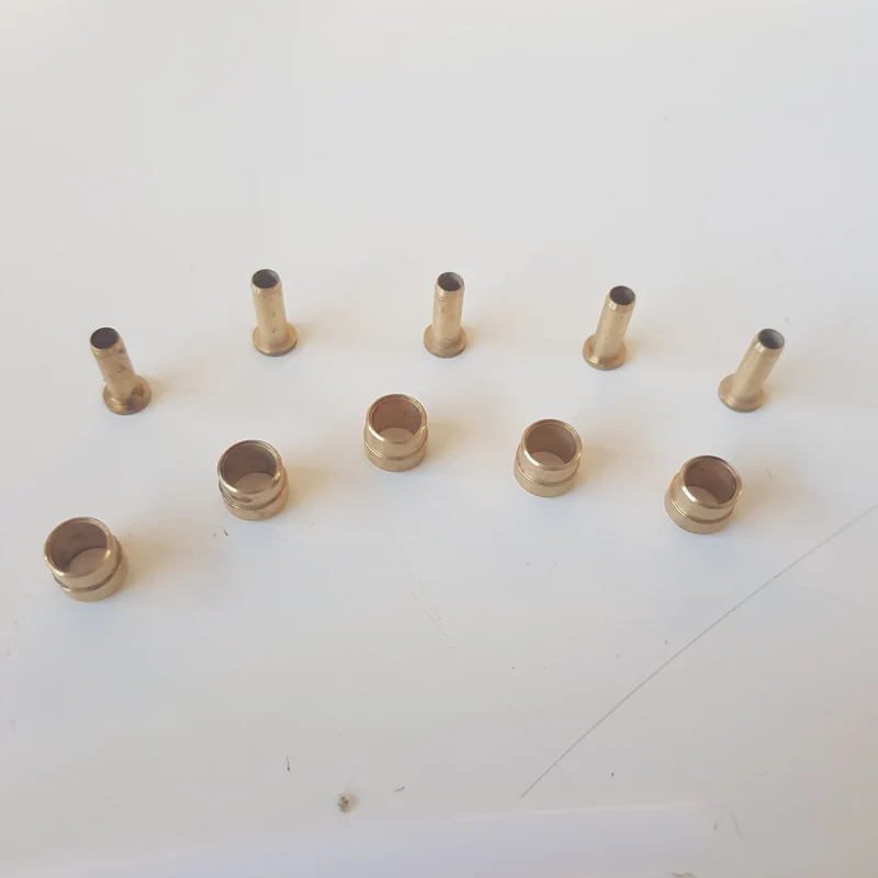 Kit raccorderia professionale per macchine da caffè in PTFE tubo 4x6 teflon 1 metro con 5 raccordi