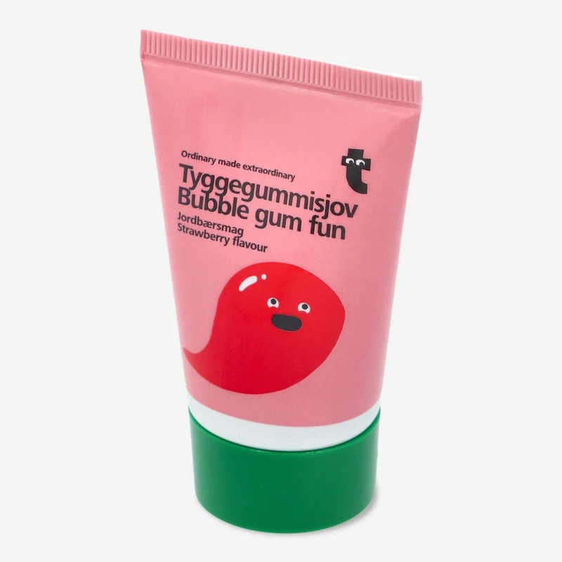 Bubble gum fun. Strawberry flavour