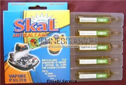 Skal anticalcare per ferri da stiro 15 dosi Axor