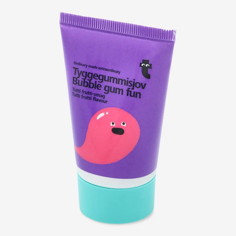 Bubble gum fun. Tutti frutti flavour