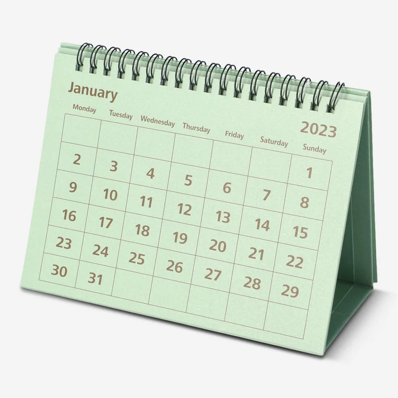 Desk calendar