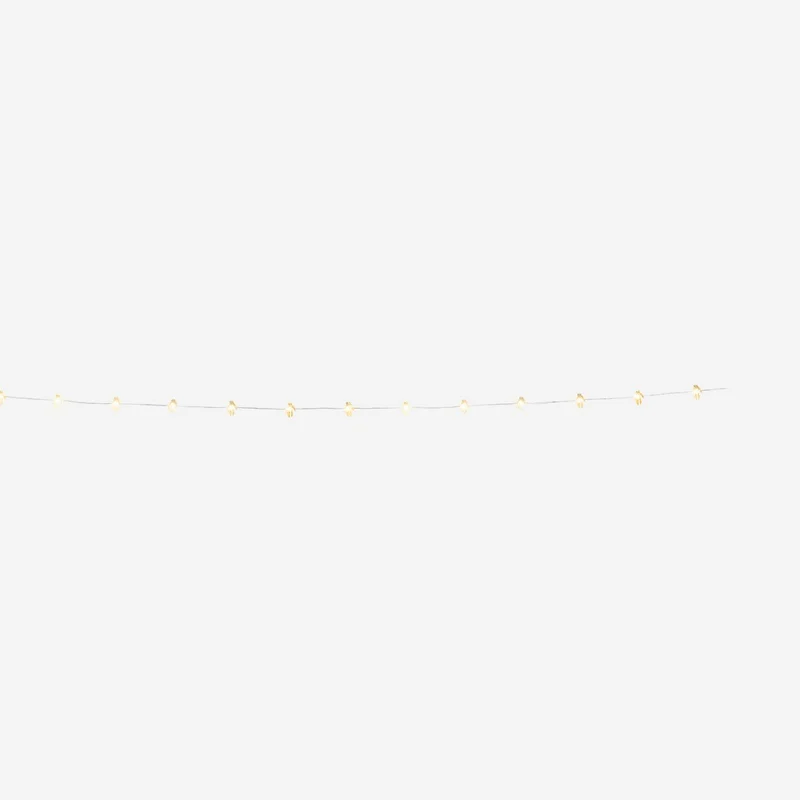 Skeleton hand string lights. 220 cm