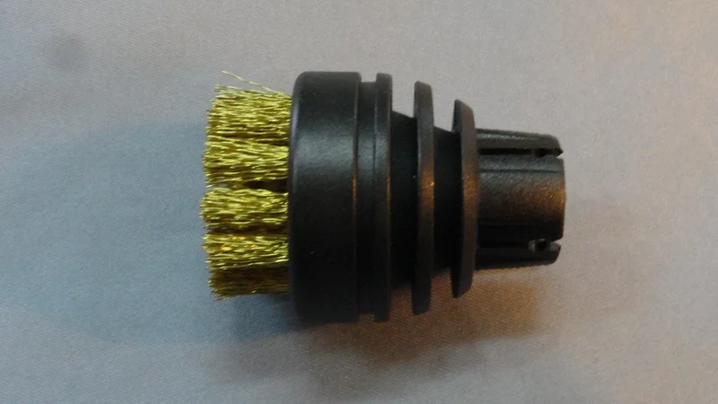 Spazzolino rotondo dritto diam.32mm in ottone Unitekno