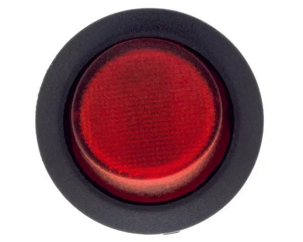 Interruttore acceso/spento rosso 429100