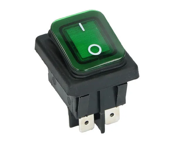 Interruttore a bilanciere verde 20A