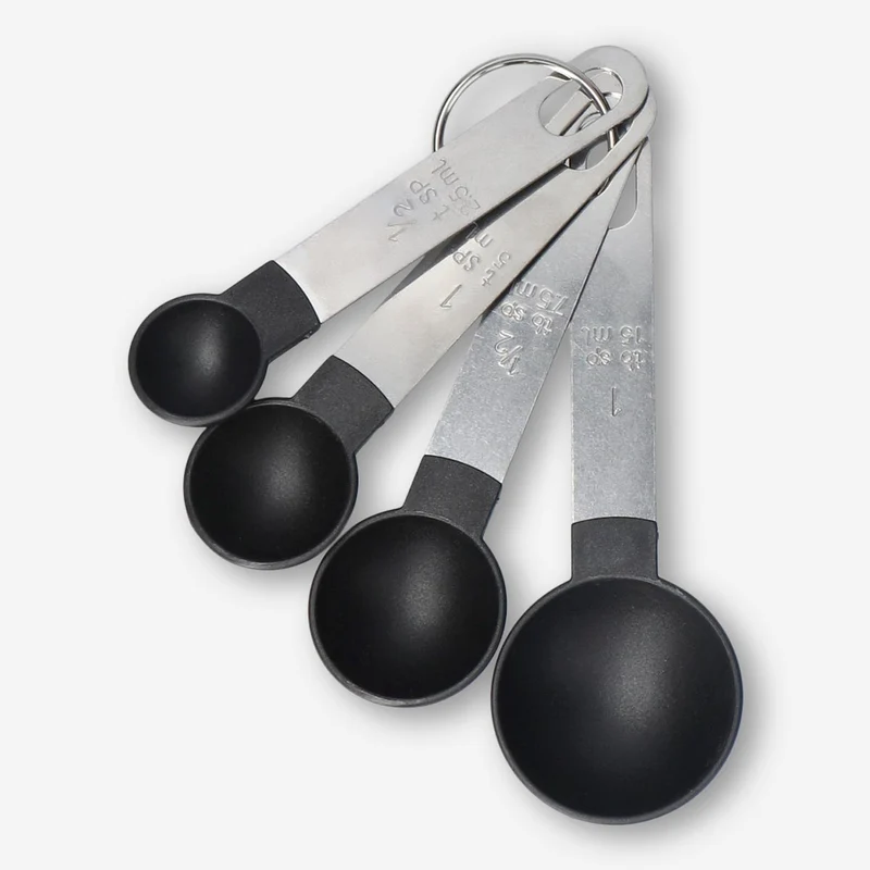 Steel measuring spoons - 4 pcs