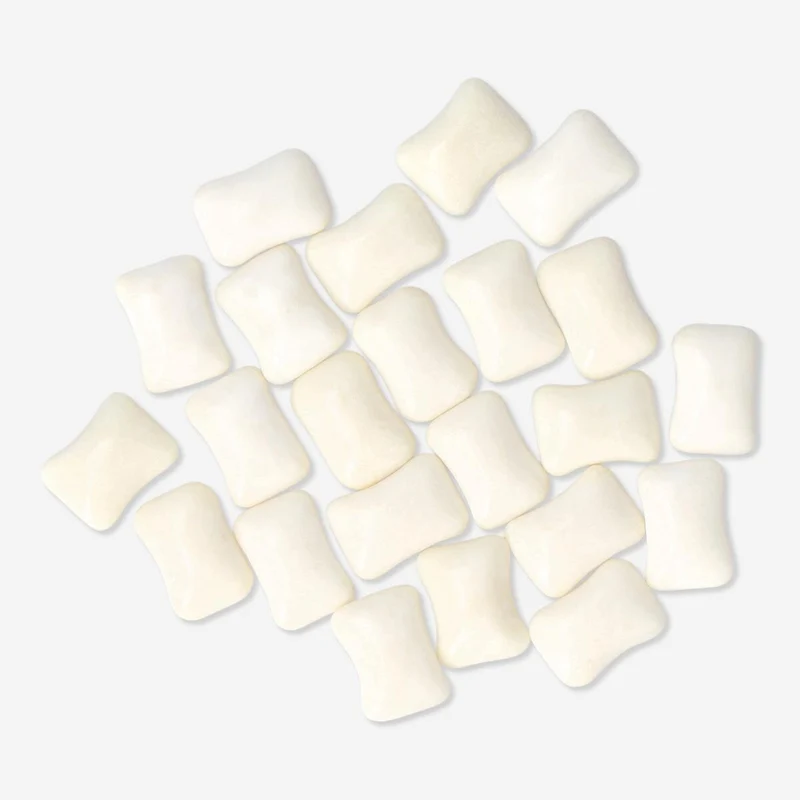Chewing gum. Strawberry and lime flavour