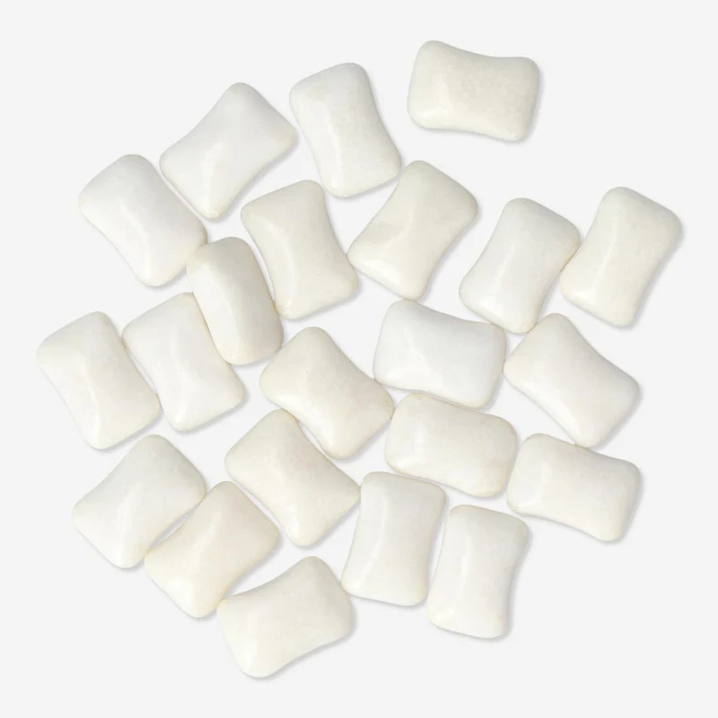 Chewing gum. Spearmint flavour