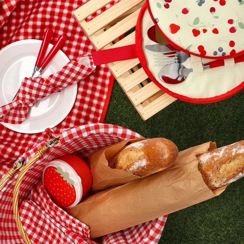 Picnic blanket. With carrying strap