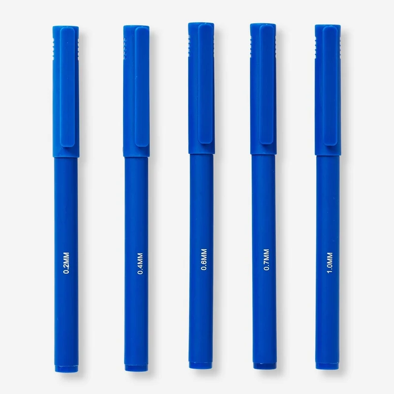 Drawing pens. 5 pcs