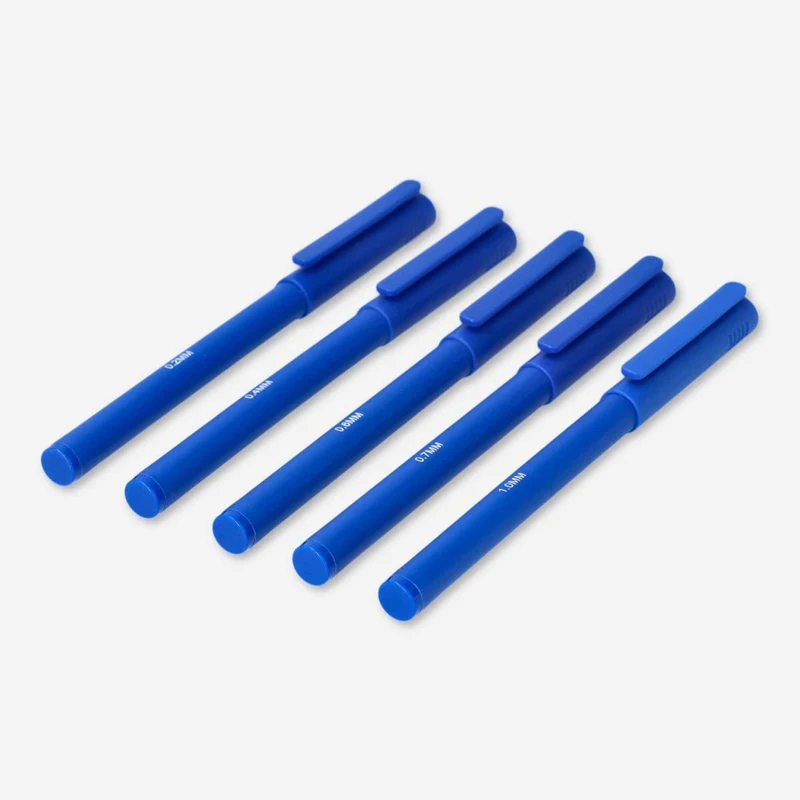 Drawing pens. 5 pcs