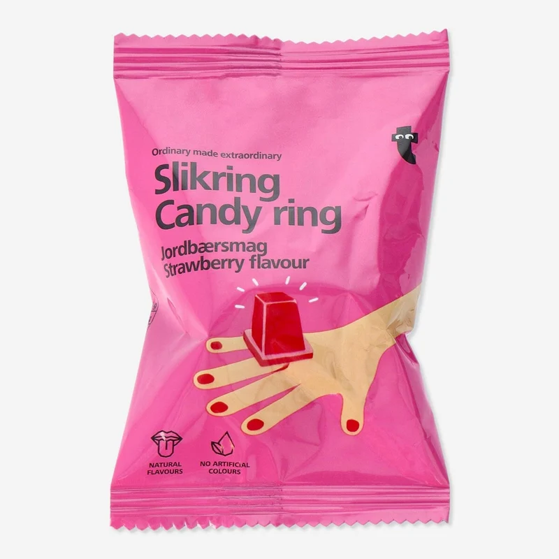 Candy Ring - Strawberry Flavour