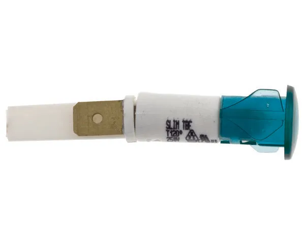 Spia pilota lavatrice ø10mm 230v verde