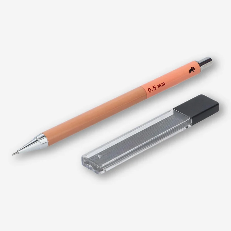 Propelling pencil. With refills. 0.5 mm