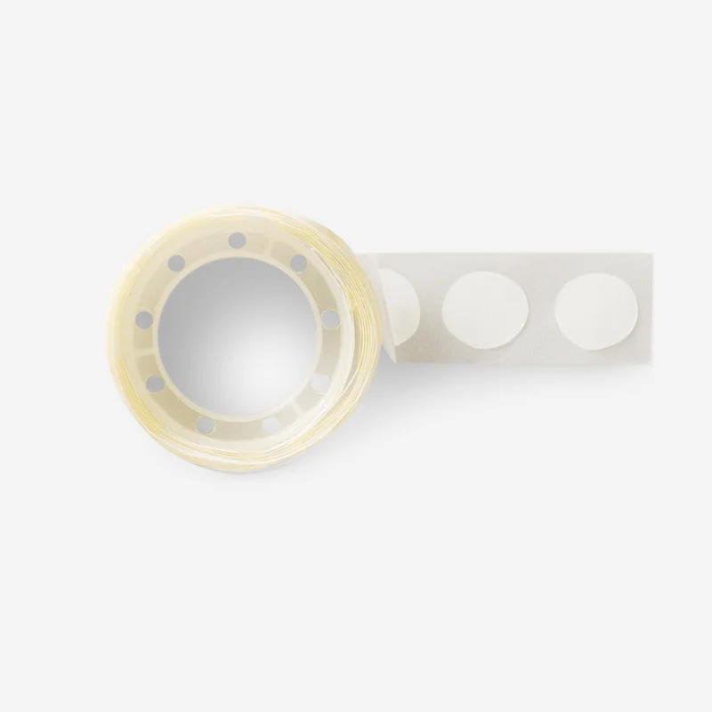 Sticky dots. Double-sided adhesive