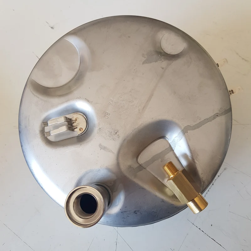 Caldaia in acciaio inox, nuda, per serie C50 Unitekno