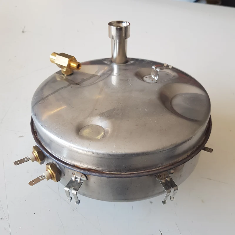 Caldaia in acciaio inox, nuda, per serie C50 Unitekno