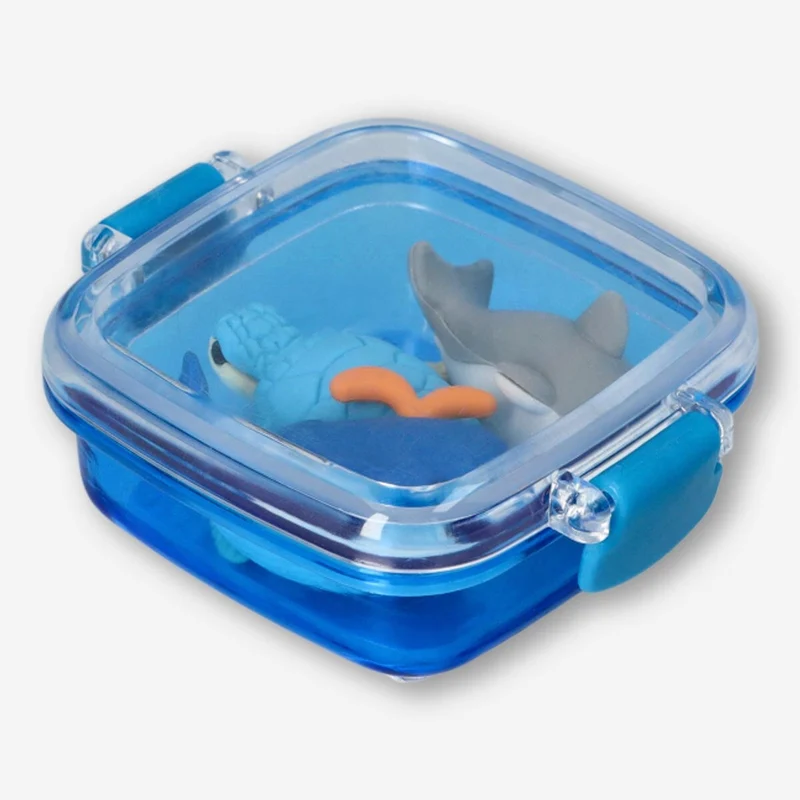Sea animal erasers in box - 3 pcs