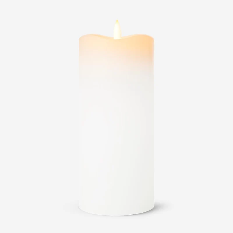 LED pillar candle - 17 cm
