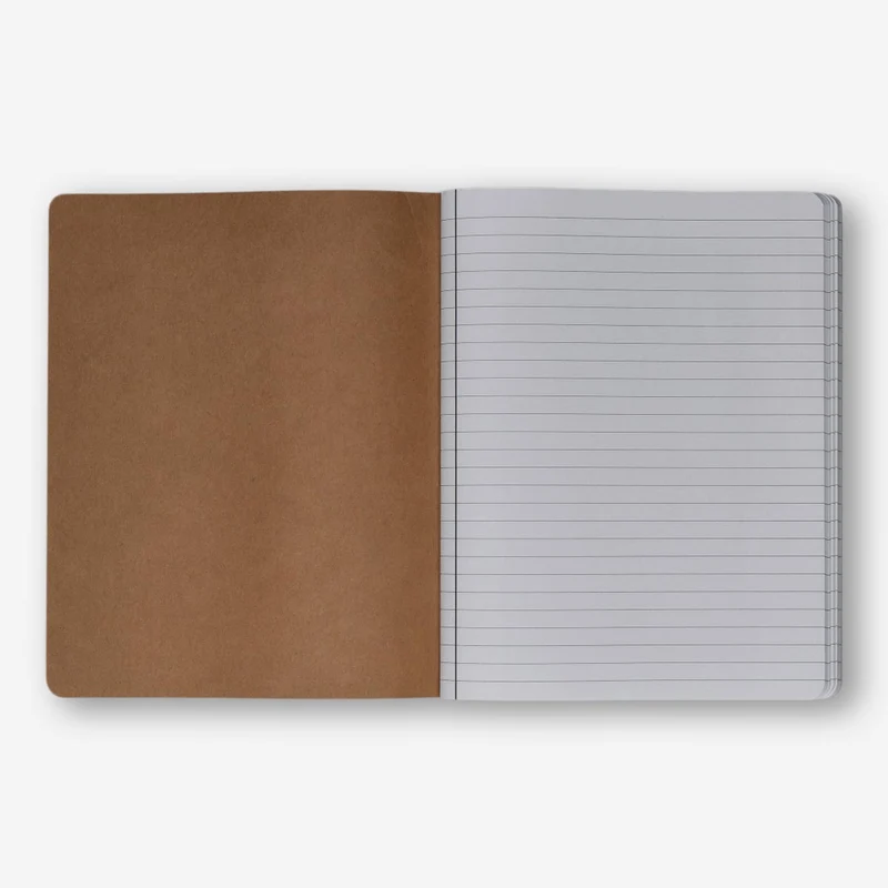 Exercise Book with Lined Pages - A5