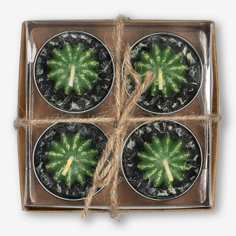 Tealights. 4 pcs