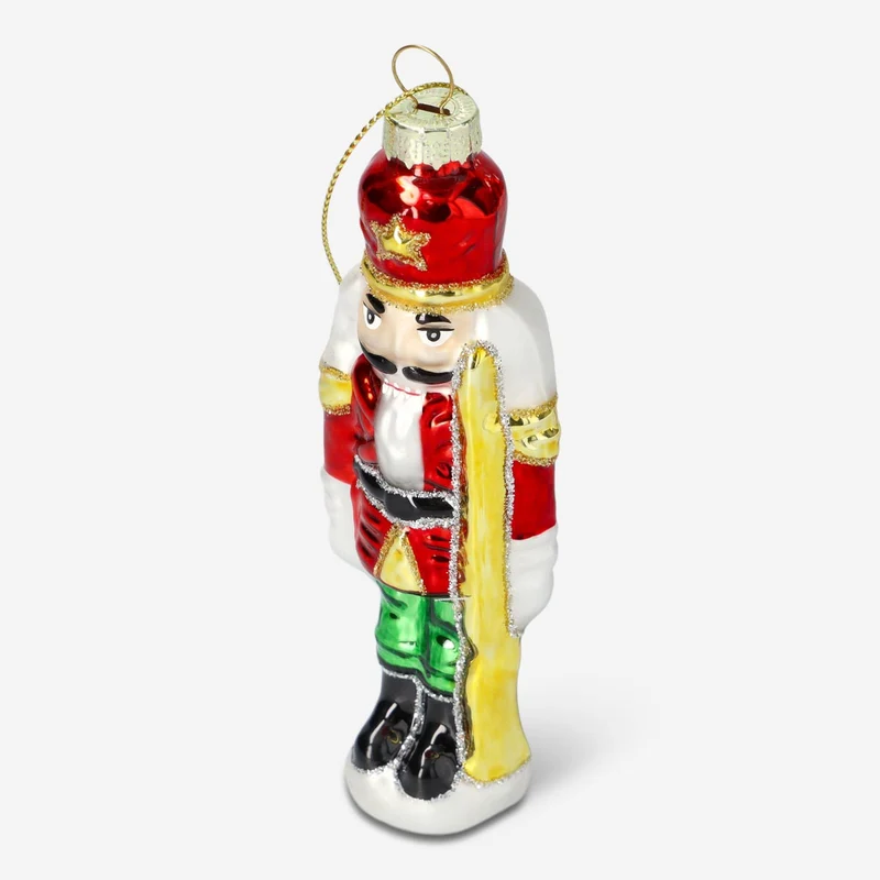 Christmas bauble. Tin soldiers