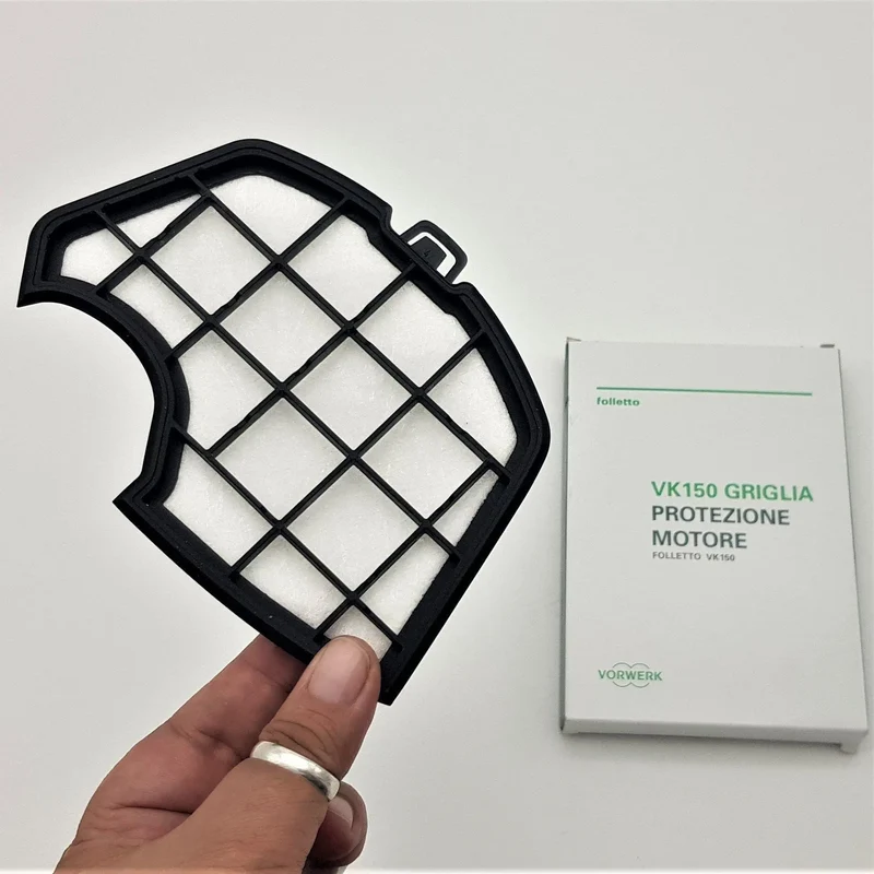 Griglia filtro protezione motore per Folletto VK140 e VK150