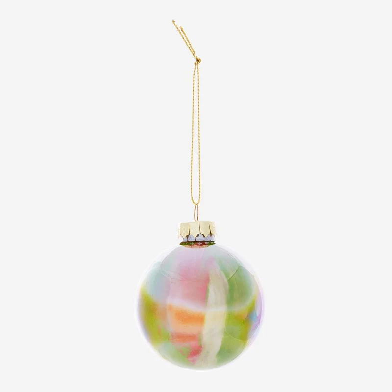 Christmas bauble. Fading colours