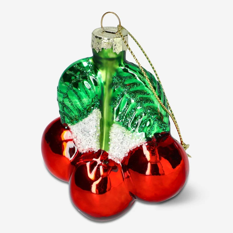 Christmas bauble. Cherry