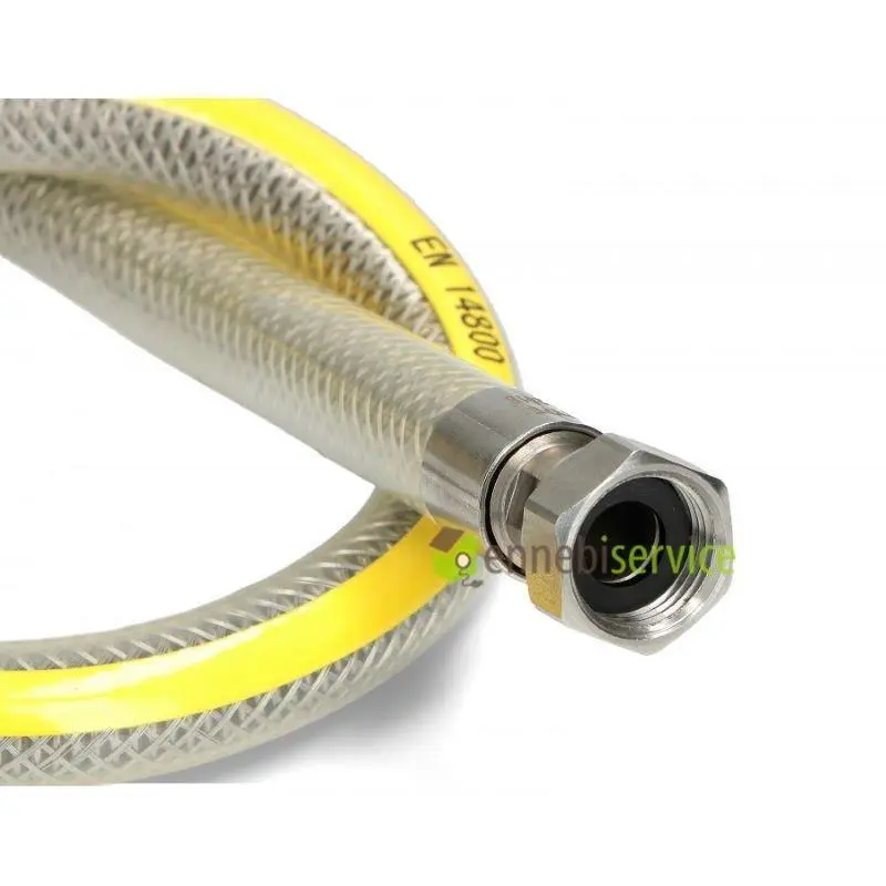 Tubo gas 1/2 750mm m.f Skl