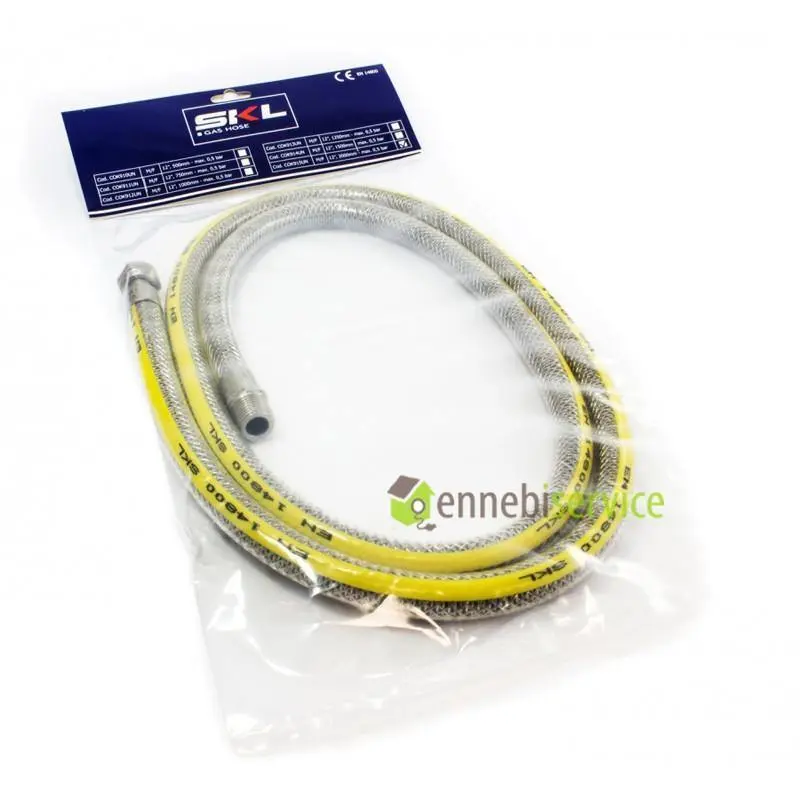 Tubo gas 1-2 2000mm m.f. Universale