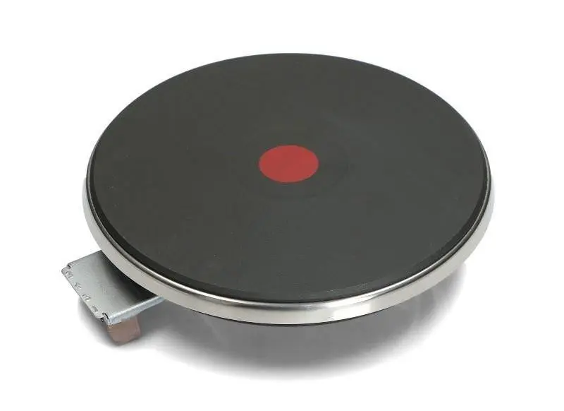 Piastra elettrica 2000w diametro 180mm a bordo alto Ego