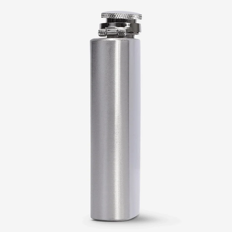 Silver hip flask