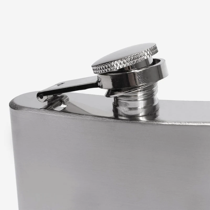 Silver hip flask