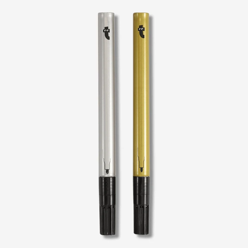 Metallic felt tip pens - 2 pcs