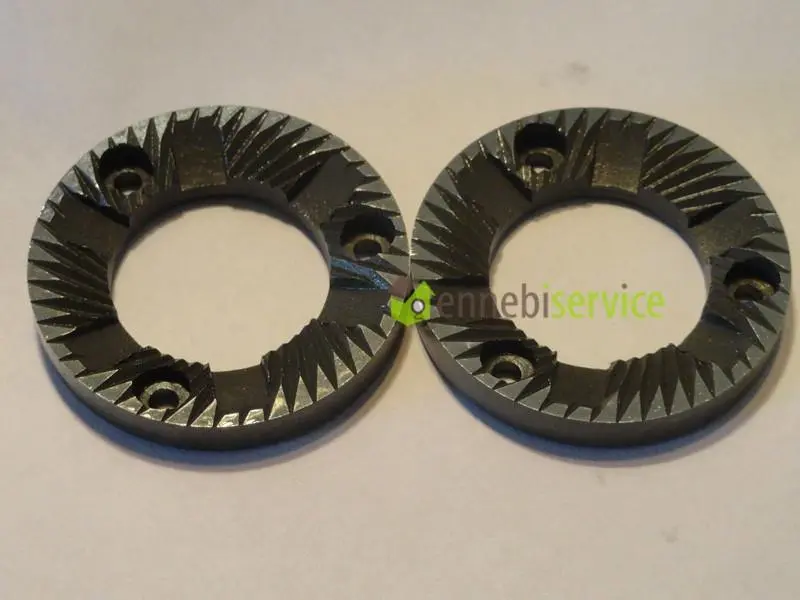 Coppia macine sx motore macinacaffe' Saeco