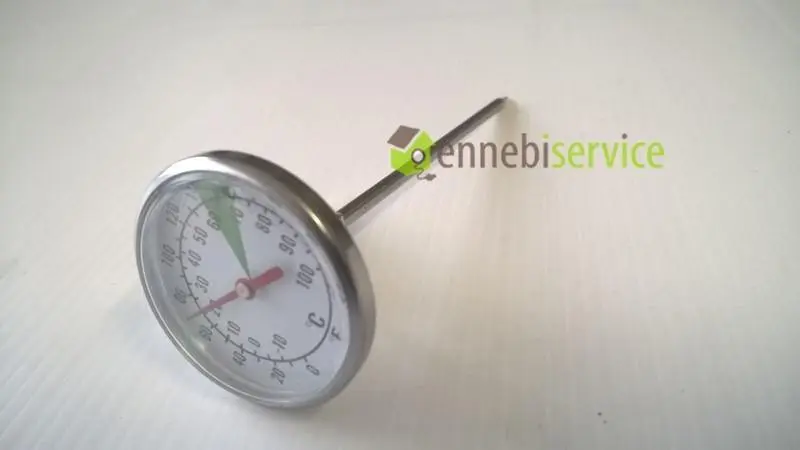 Termometro analogico 45mm 0+100c per macchina da caffè Lelit