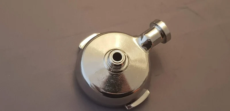 Portafiltro Faema senza manico, convogliatore e filtro m10