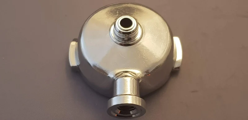 Portafiltro Faema senza manico, convogliatore e filtro m10
