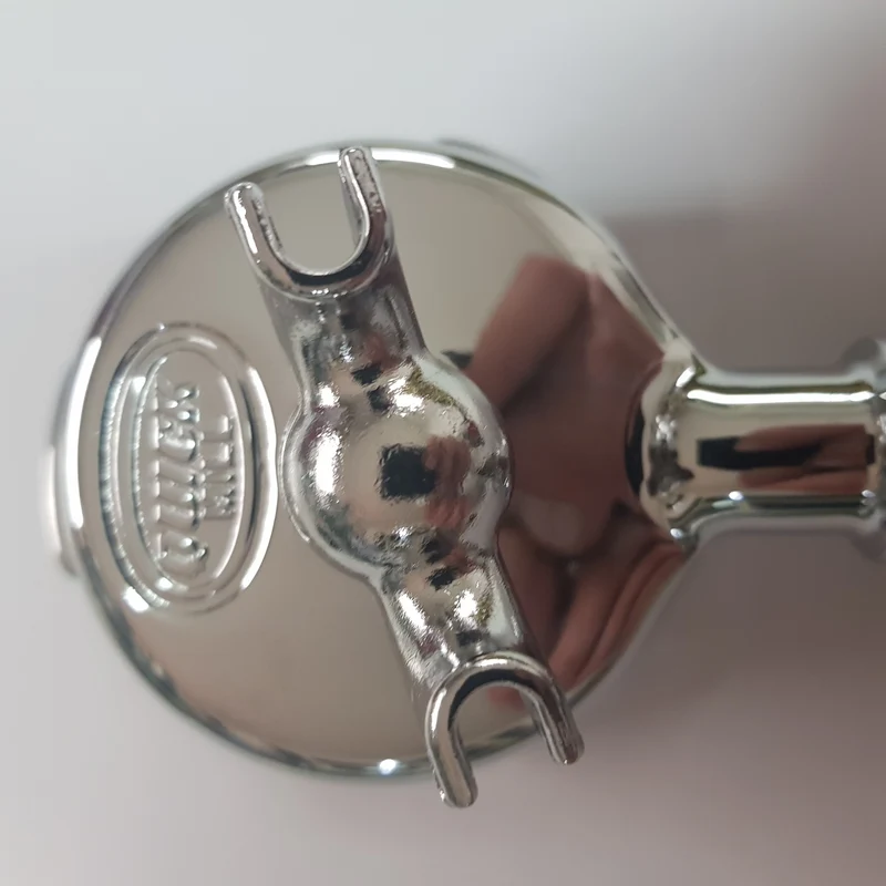 Portafiltro caffè con manico nero senza filtro inox 03035 originale Quick Mill