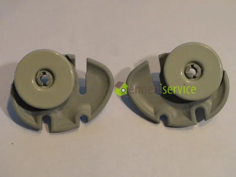 Kit ruote cestello inferiore dx e sx lavastoviglie 2pz Zanussi